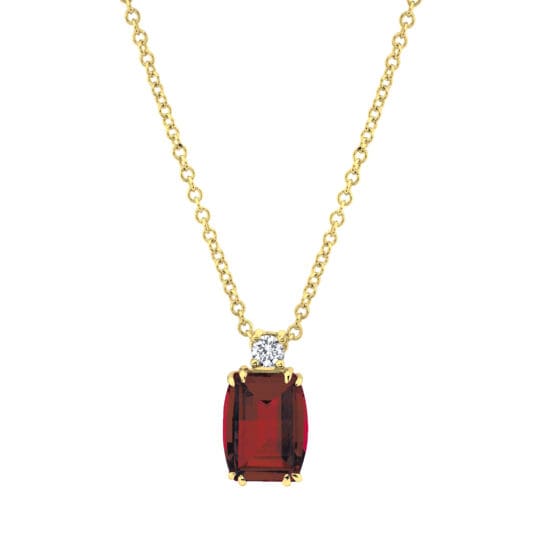 20130-NGA - 393805 - Garnet Necklace